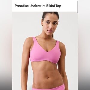 NWT Paradise Underwire Bikini Swim Top size 34 B/C